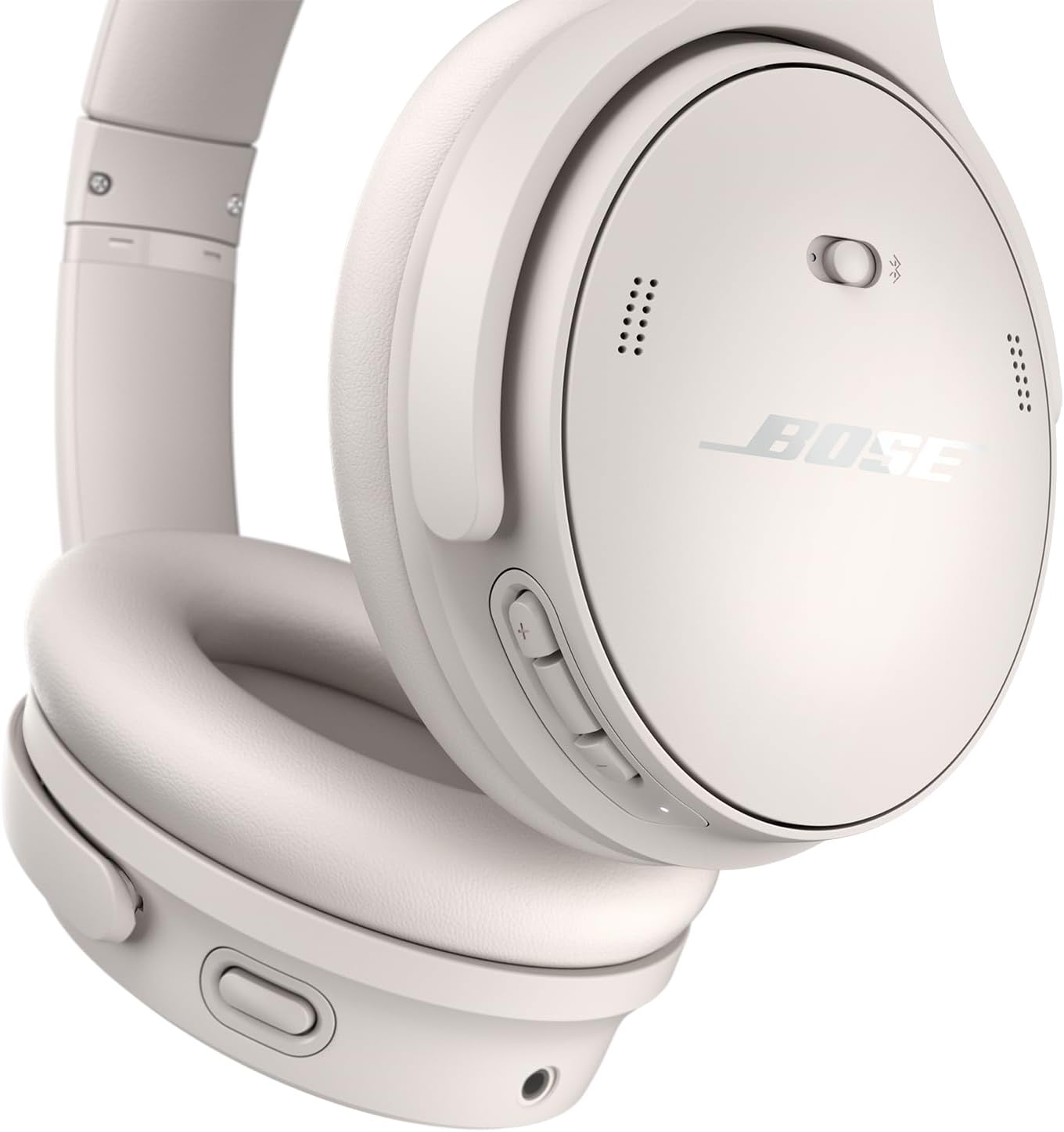 Bose QuietComfort Wireless Noise Cancelling Over Ear Headphones - White Smoke (Certified Refurbished)