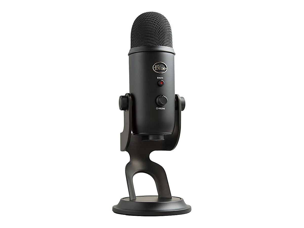 Blue Microphones Blue Yeti Professional Multi-Pattern USB Condenser Microphone (New)