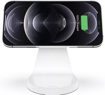 Belkin Boost up Charge Magnetic Portable Wireless Charger Stand MagSafe - White (New)