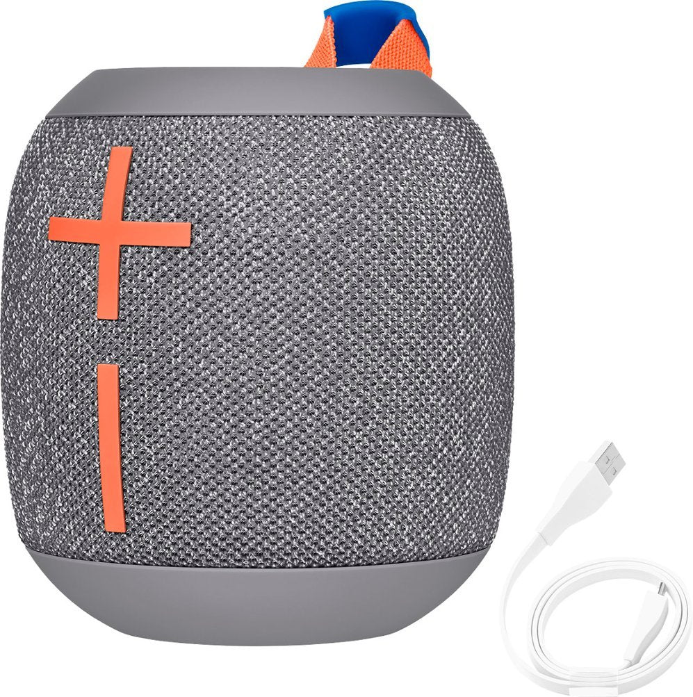 Ultimate Ears WONDERBOOM 2 Portable Bluetooth Speaker - Crushed Ice Gray (New)