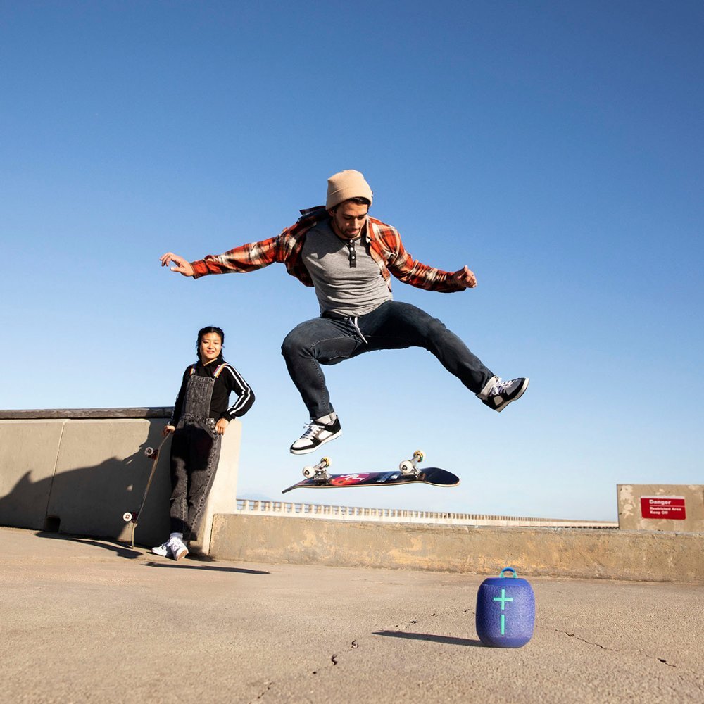 Ultimate Ears WONDERBOOM 2 Portable Bluetooth Speaker Bermuda Blue