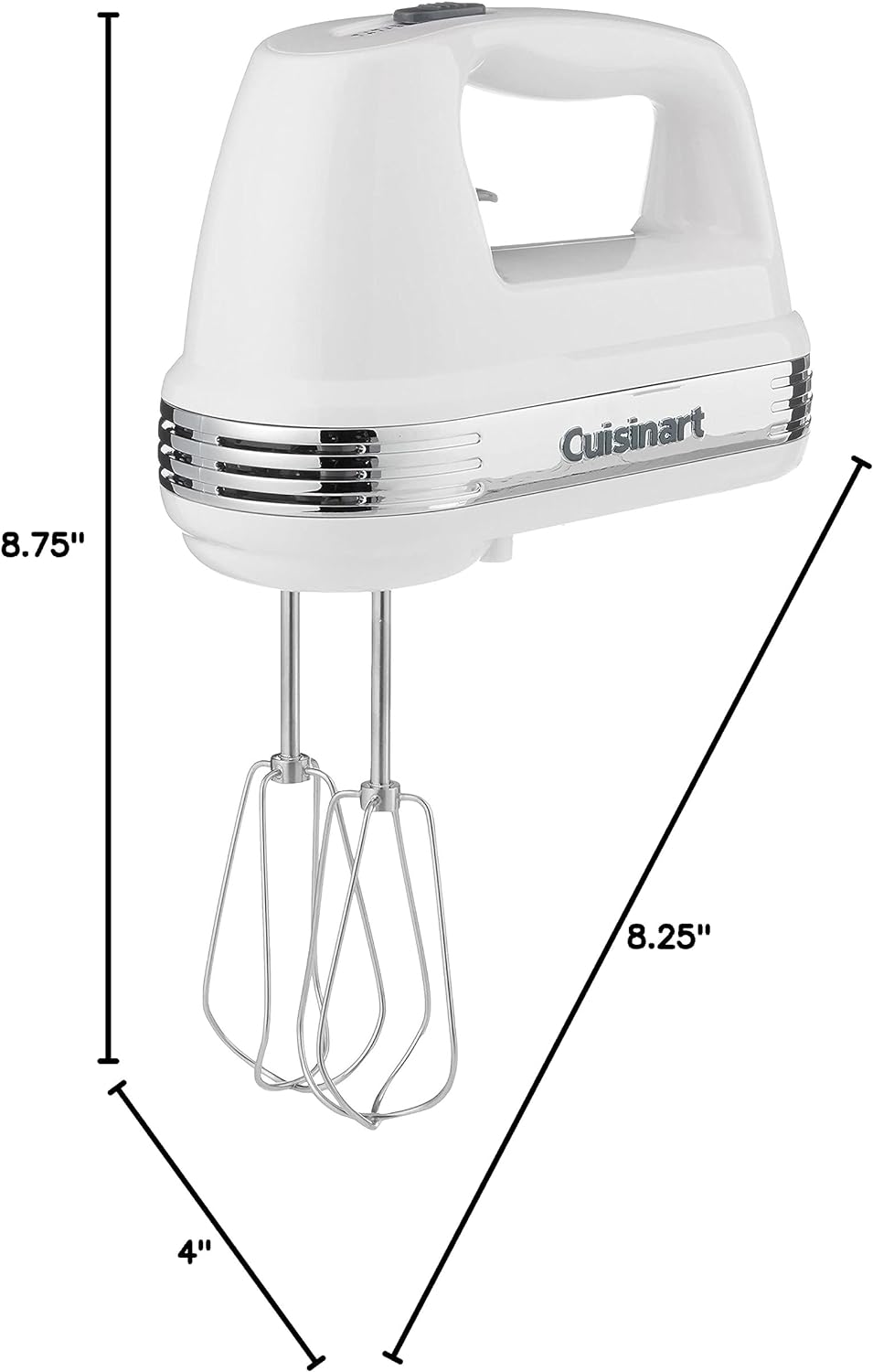 Cuisinart Power Advantage 5-Speed Hand Mixer - White (New)