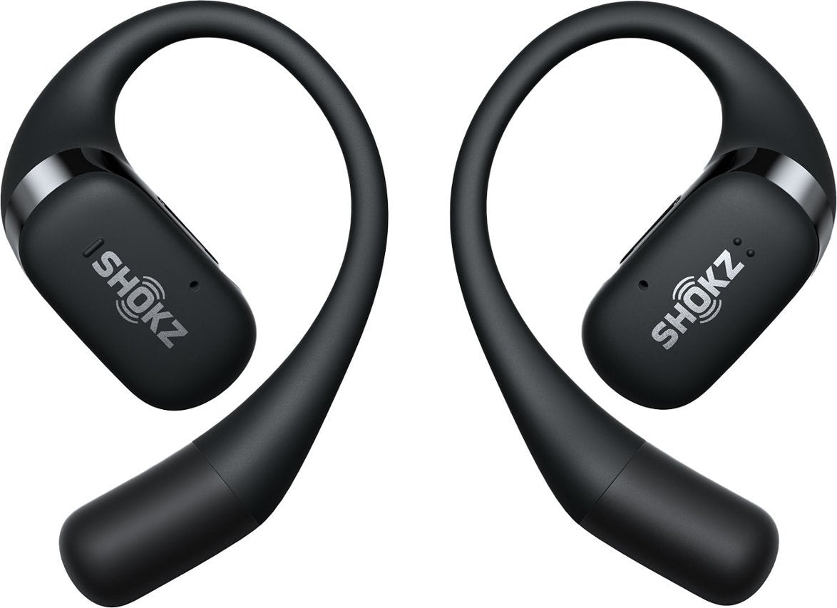 Shokz OpenFit Open-Ear True Wireless Earbuds - Black (New)
