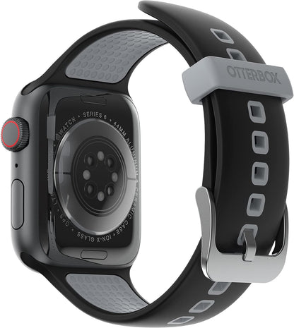 Otterbox Apple Watch Band 42/44/45mm All Day Comfort - Pavement (Black / Grey) (New)