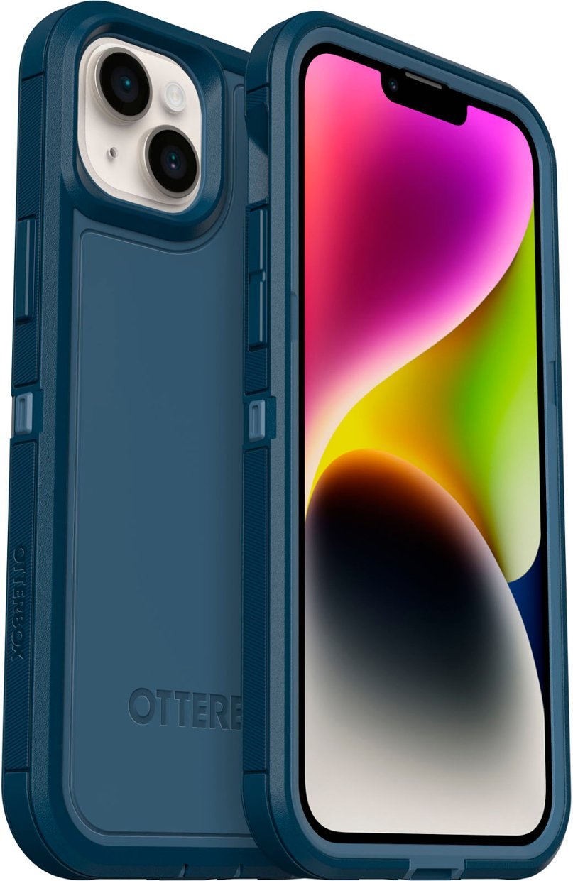 OtterBox DEFENDER SERIES XT Case for Apple iPhone 14 Plus - Open Ocean (Blue) (Certified Refurbished)
