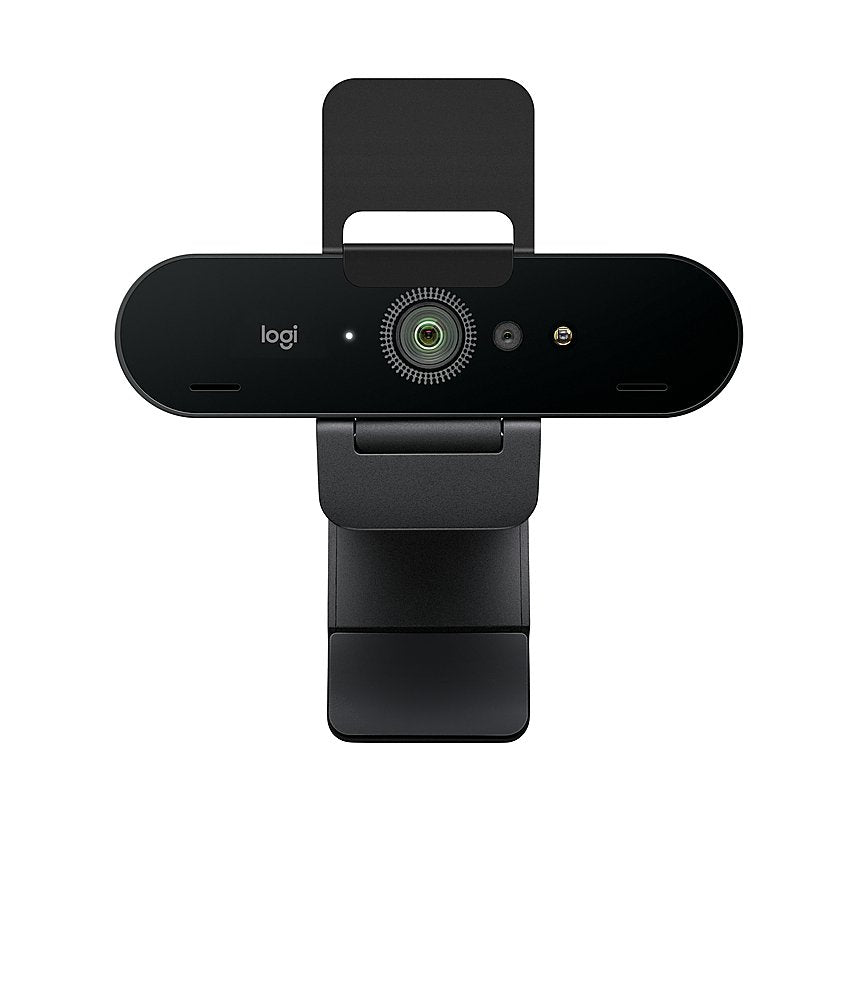 Logitech Brio 4K Webcam, Ultra 4K HD Video Calling and Noise Canceling - Black (Pre-Owned)