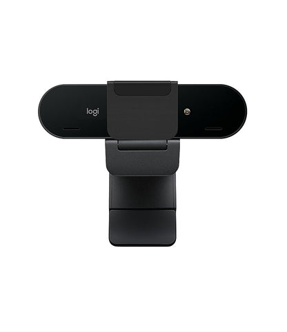 Logitech Brio 4K Webcam, Ultra 4K HD Video Calling and Noise Canceling - Black (Certified Refurbished)