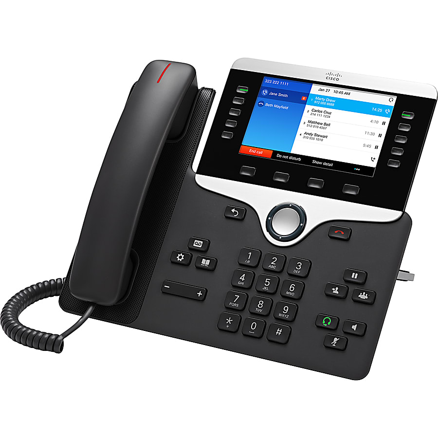 Cisco CP-8841-K9= IP Voice UC Phone (New, Open Box)