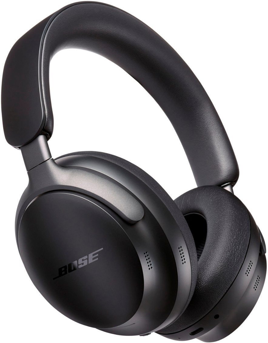 Bose QuietComfort Ultra Wireless Noise Cancelling Over Ear Headphones - Black (Certified Refurbished)