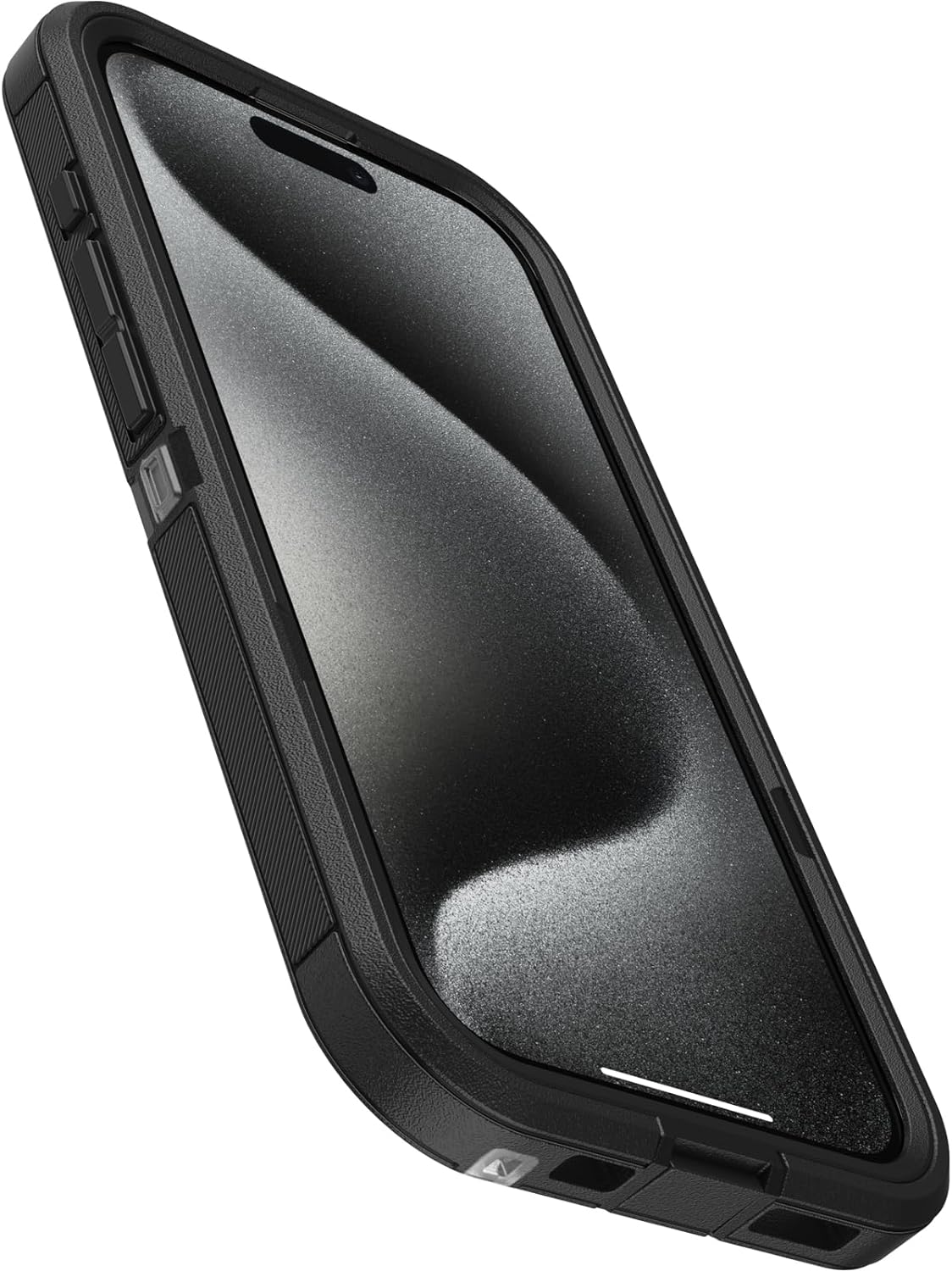 OtterBox  DEFENDER SERIES XT Case for Apple iPhone 15 Pro - Dark Side (Clear/Black) (Certified Refurbished)