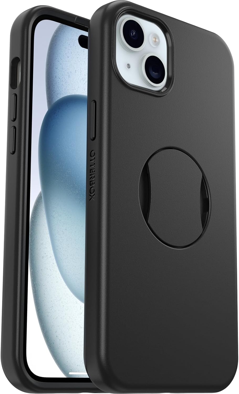 OtterBox OtterGrip SYMMETRY SERIES Case for Apple iPhone 15 Plus - Black (New)