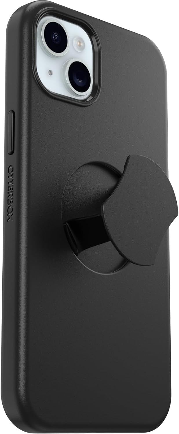 OtterBox OtterGrip SYMMETRY SERIES Case for Apple iPhone 15 Plus - Black (New)