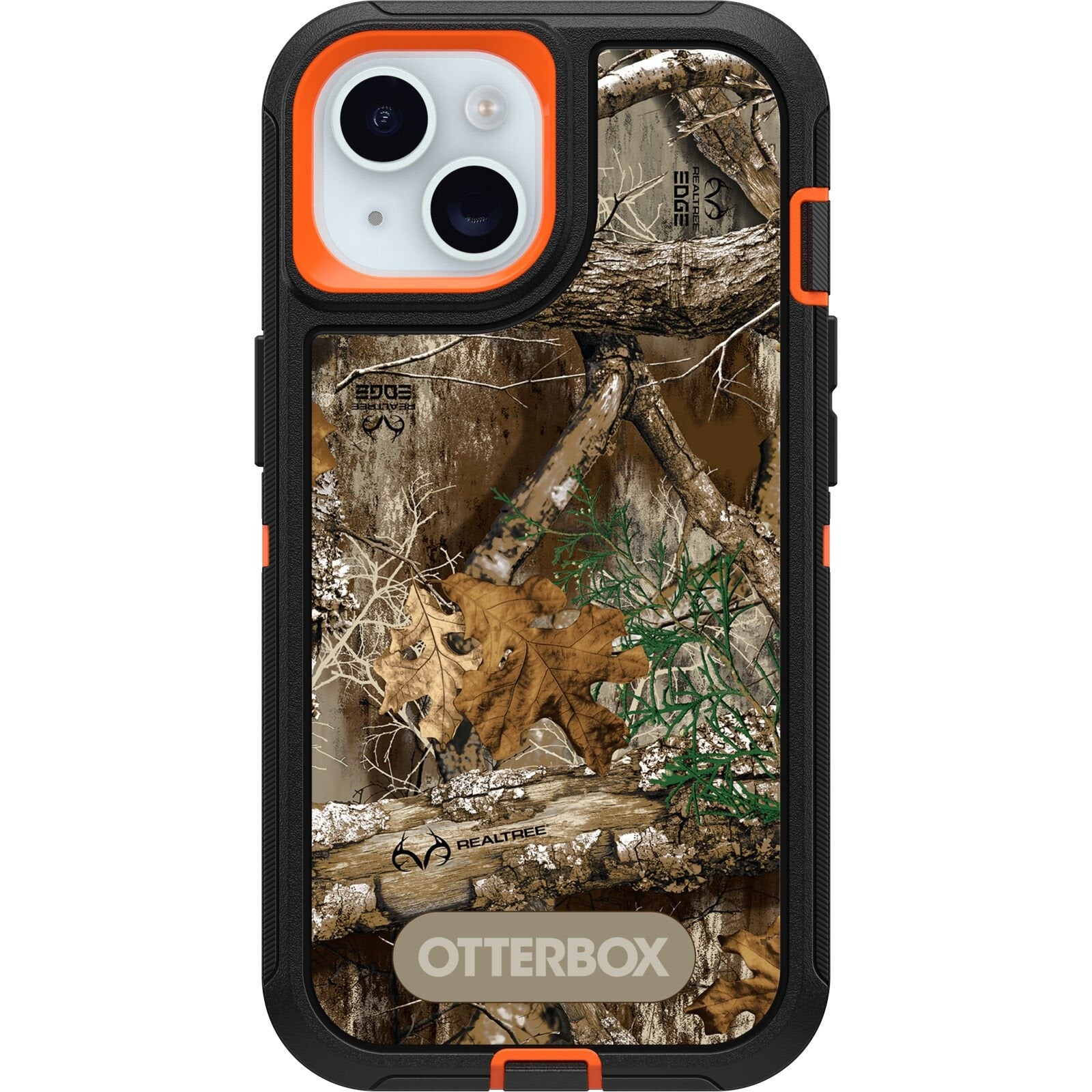 OtterBox DEFENDER SERIES case for iPhone 15 - Realtree Blaze Edge (77-92818)