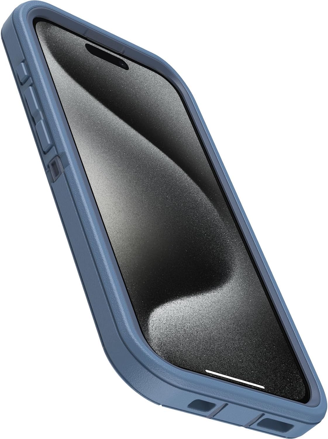 OtterBox DEFENDER SERIES case for iPhone 15 Pro - Baby Blue Jeans (77-92538) - Refurbished