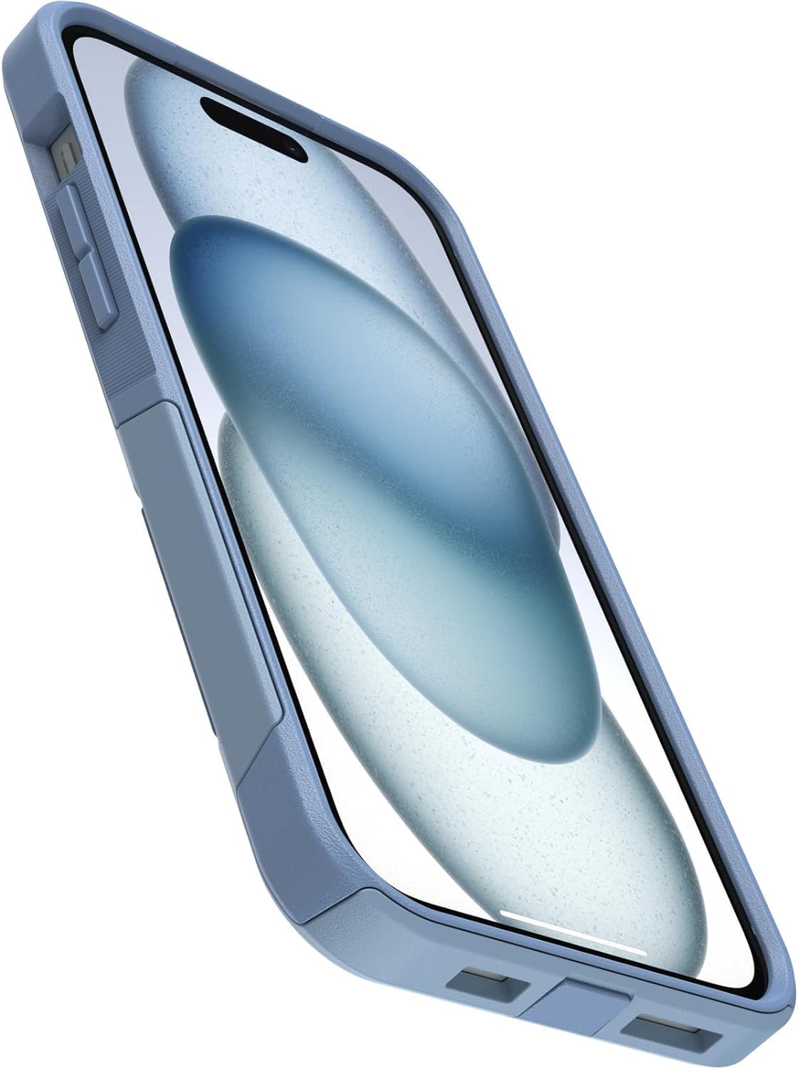 OtterBox COMMUTER SERIES Case for Apple iPhone 15 Plus - Crisp Denim (Blue) (Certified Refurbished)