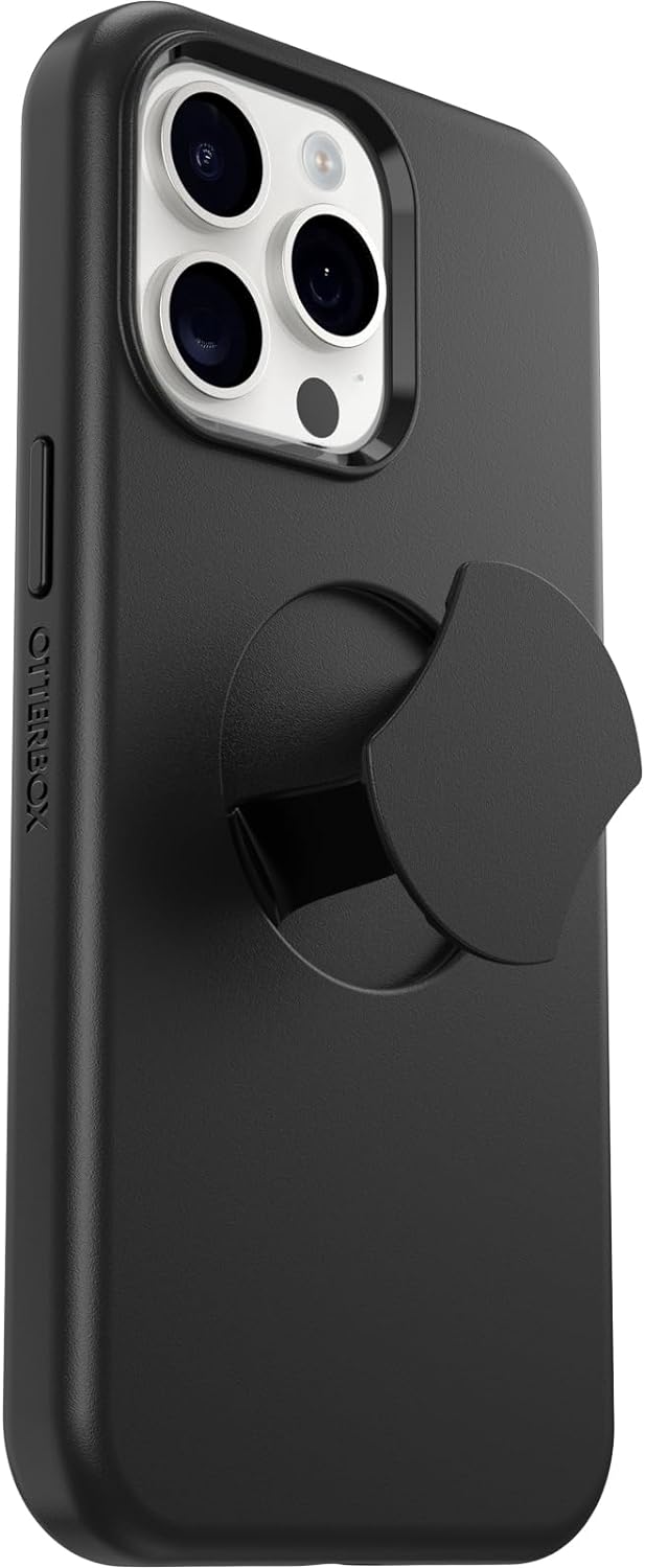 OtterBox OtterGrip SYMMETRY SERIES Case for Apple iPhone 15 Pro Max - Black (New)
