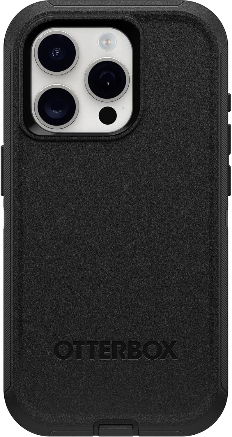 OtterBox DEFENDER SERIES XT MagSafe Case for iPhone 15 Pro Max - Black (Certified Refurbished)