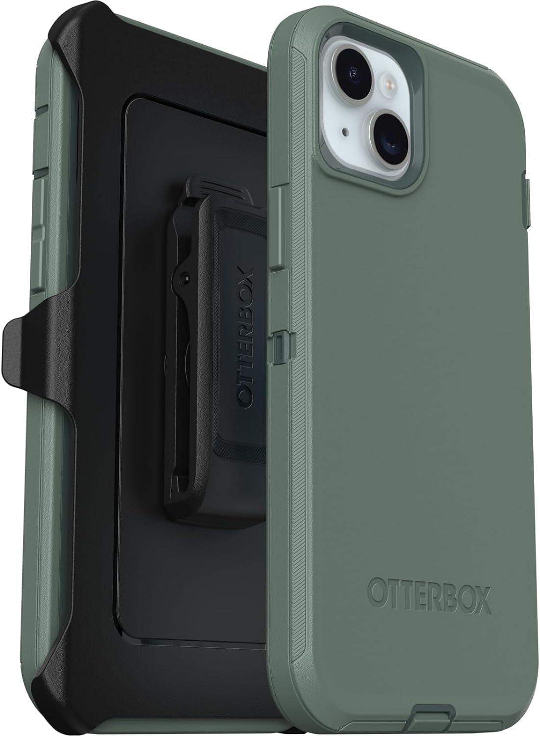 OtterBox DEFENDER Series Case for iPhone 15 Plus - Forest Ranger (Green) (New)