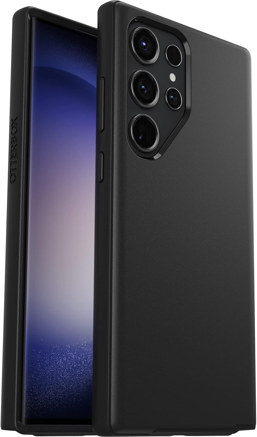 OtterBox SYMMETRY SERIES for Galaxy S23 Ultra - Black (Certified Refurbished)