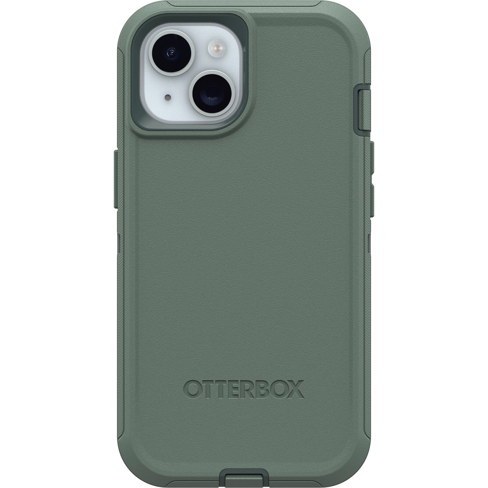 OtterBox DEFENDER SERIES Case for iPhone 15, 14, & 13 - Forest Ranger (Green) (New)