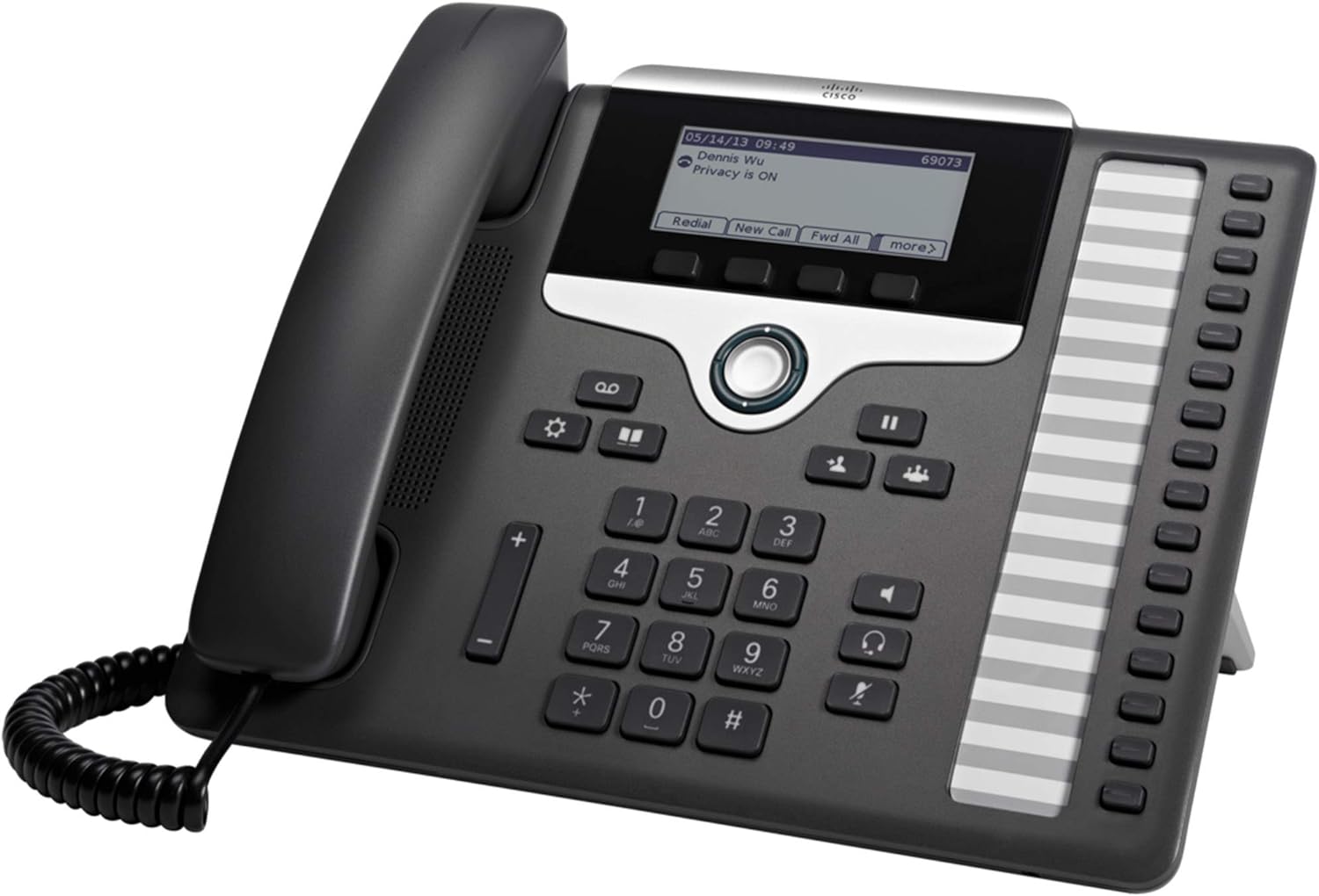 Cisco IP Phone 7861 with Multi-Platform Phone Firmware, 3.5-inch Display (Renewed)