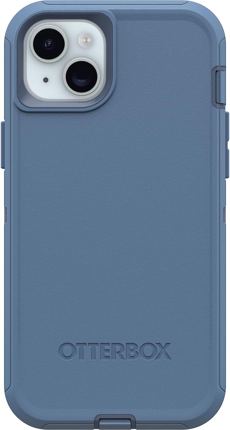 OtterBox DEFENDER SERIES Case for Apple iPhone 15 Plus - Baby Blue Jeans (Blue) (New)