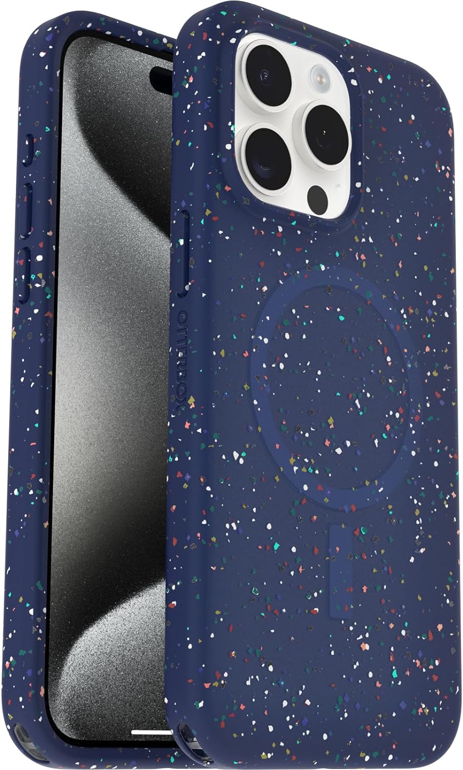 OtterBox CORE SERIES Case with MagSafe for iPhone 15 Pro Max - Blueberry Pie