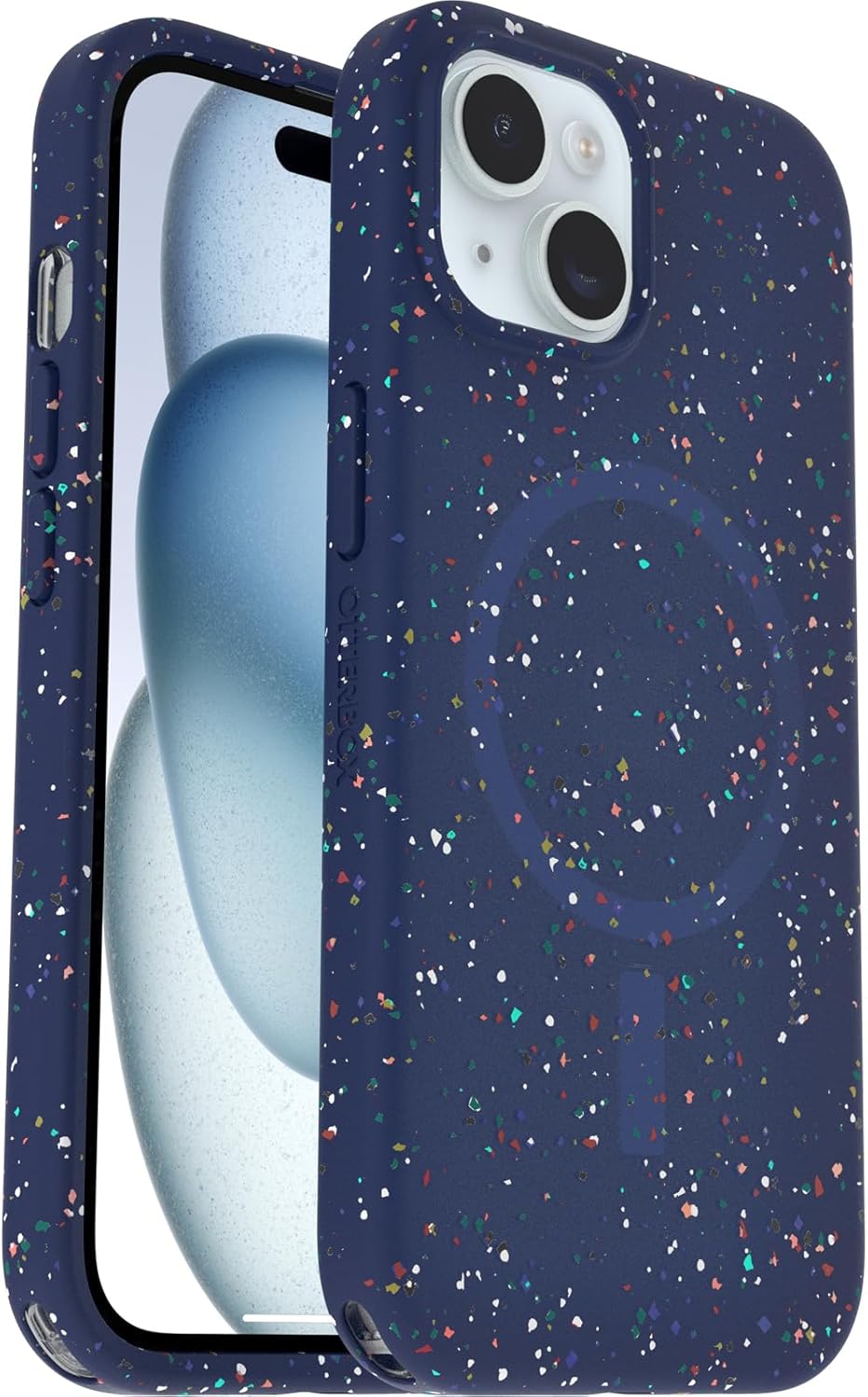 OtterBox CORE SERIES Case with MagSafe for iPhone 15, 14, and 13 - Blueberry Pie