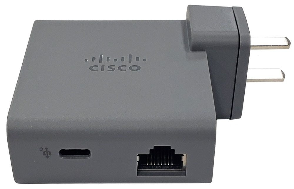 Cisco Non-PoE Ethernet Adapter (CP-8832-ETH=) - Black (New)
