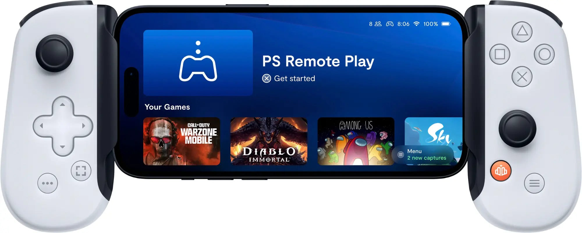 Backbone　One　2世代　USB-C　（PSEdition） Backbone One Mobile Gaming Controller (USB-C) - 2nd