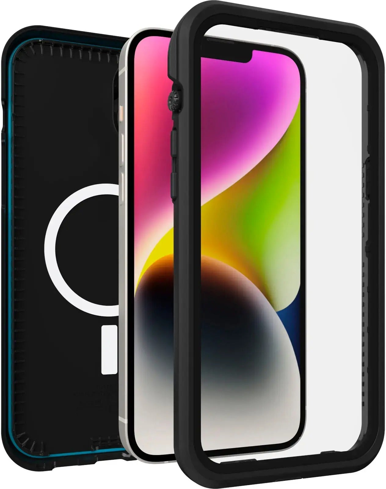 OtterBox FRĒ SERIES MagSafe Case for Apple iPhone 14 Plus - Black (New)
