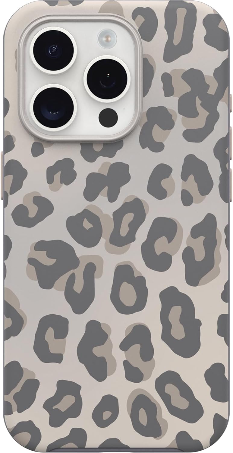 OtterBox SYMMETRY SERIES MagSafe Case for iPhone 15 Pro Max - Wild Cat (Gray) (Certified Refurbished)