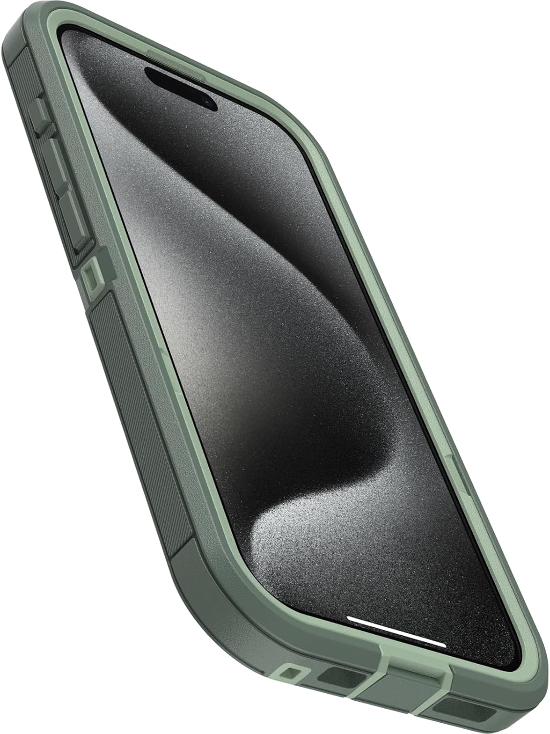 OtterBox DEFENDER SERIES XT Clear Case for iPhone 15 - Emerald Isle (Green) (Certified Refurbished)