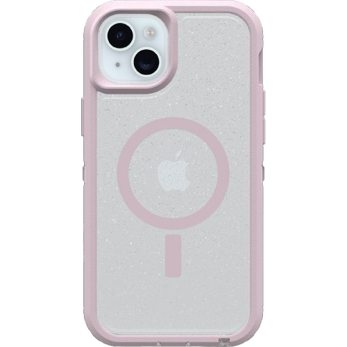OtterBox DEFENDER SERIES XT Clear for iPhone 15 Plus & 14 Plus - Starry Mountain (Clear/Stardust) (Certified Refurbished)