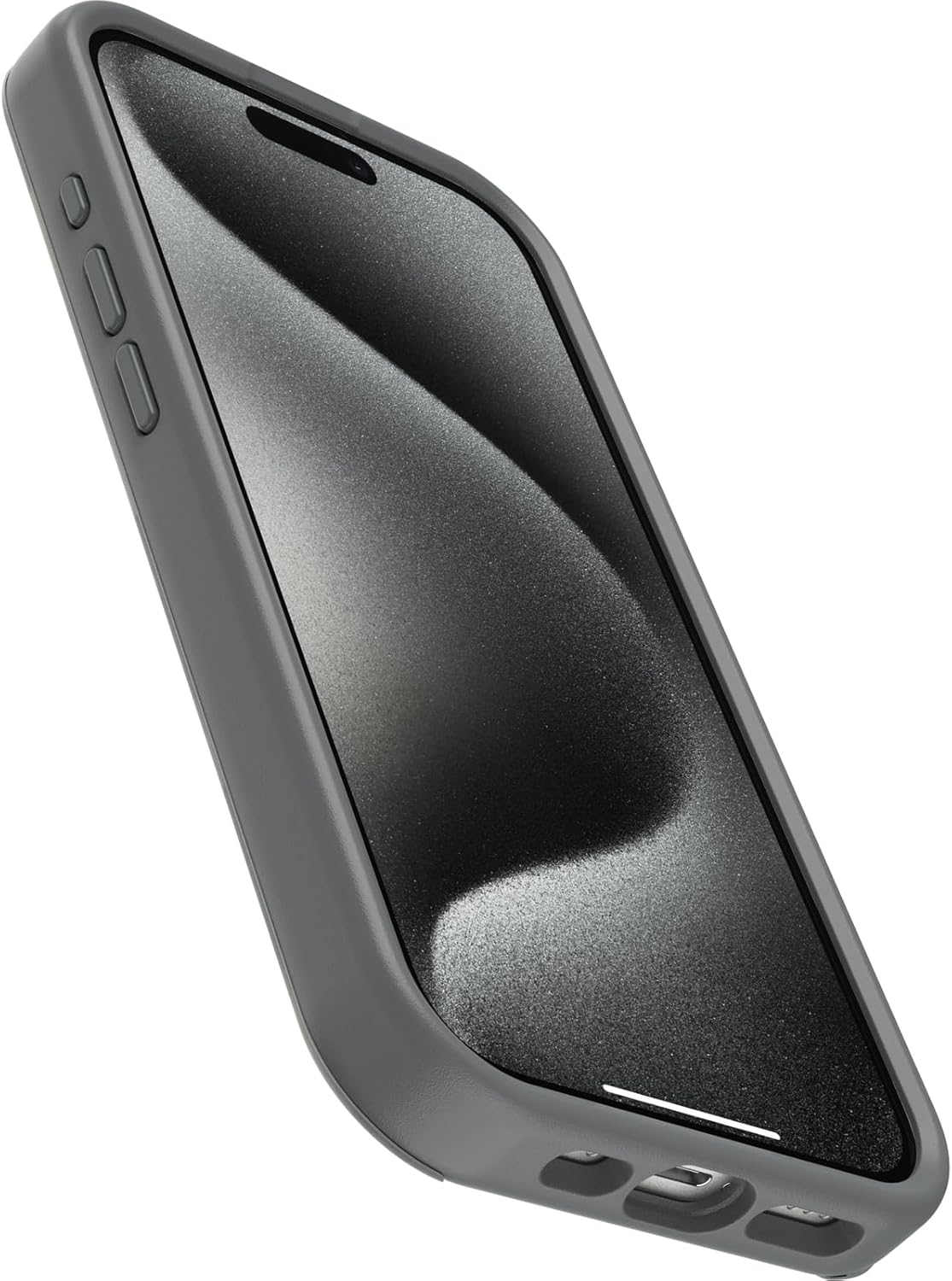 OtterBox OtterGrip SYMMETRY SERIES Case for iPhone 15 Pro - Iron Camo (Grey) (New)