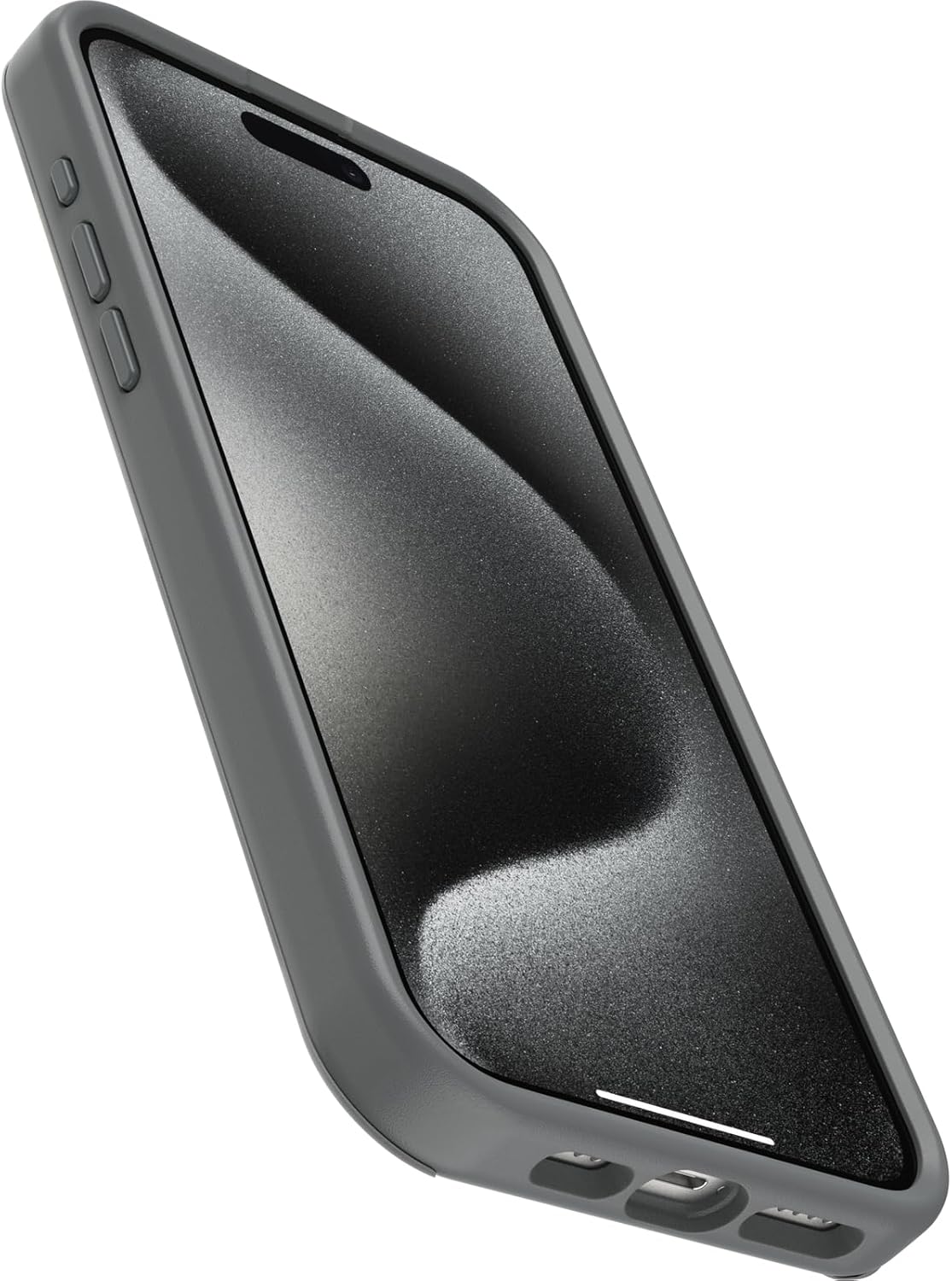 OtterBox OtterGrip SYMMETRY SERIES Case for iPhone 15 Pro Max - Iron Camo (Grey) (Certified Refurbished)