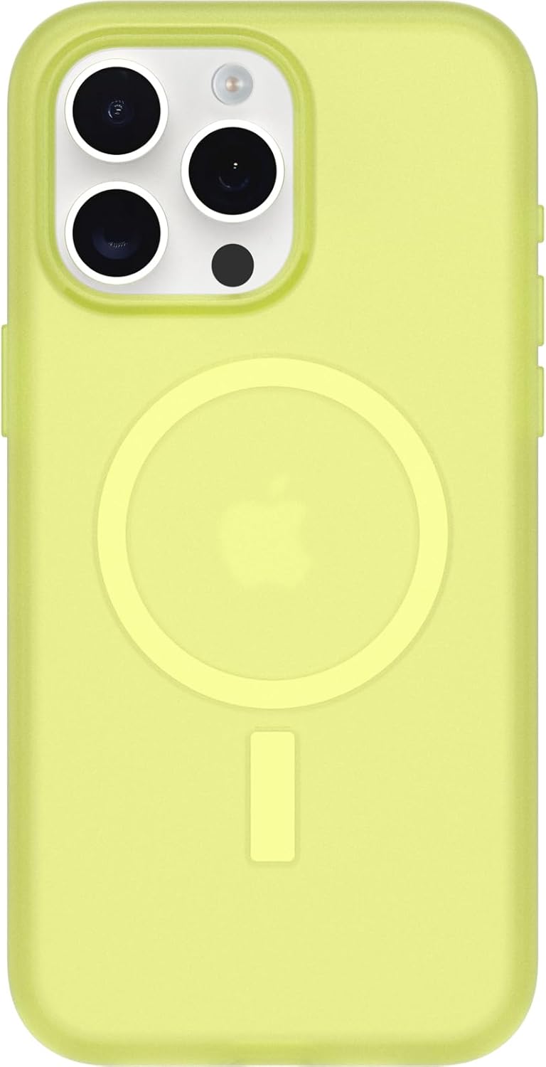 OtterBox SYMMETRY SERIES MagSafe Case for iPhone Pro Max - Lemon Pucker (Yellow) (New)