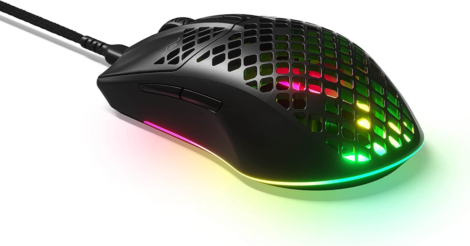 Steelseries Aerox 3 Ultra Lightweight Gaming Mouse (2022) - Onyx Black (New)