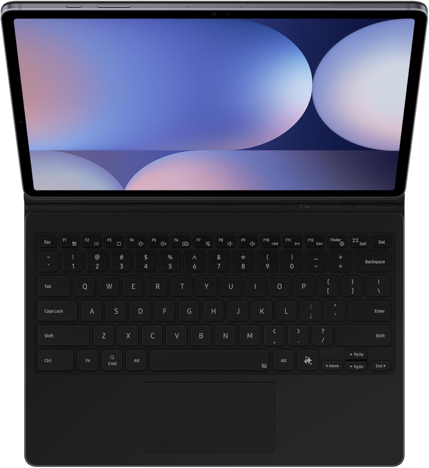 Samsung Galaxy Tab S10+/S9+/S9 FE+Book Cover Keyboard - Black (Pre-Owned)