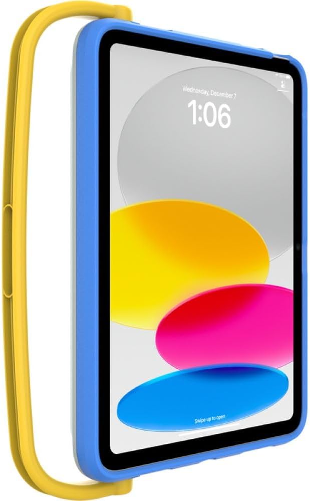 OtterBox Kids EasyGrab Case without Screen Protector for Kids iPad (10th Gen/A16) - Never Blue (Blue) (Refurbished)