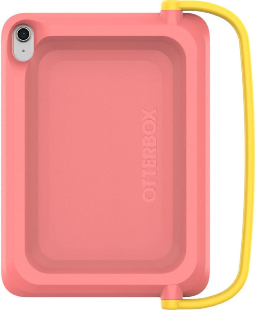 OtterBox Kids EasyGrab Case w/out Screen Protector for iPad (10th gen) - Summer Dream (Pink) (Renewed)