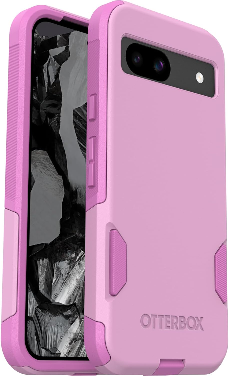OtterBox COMMUTER SERIES Case for Pixel 8a - Run Wildflower (Pink) (New)