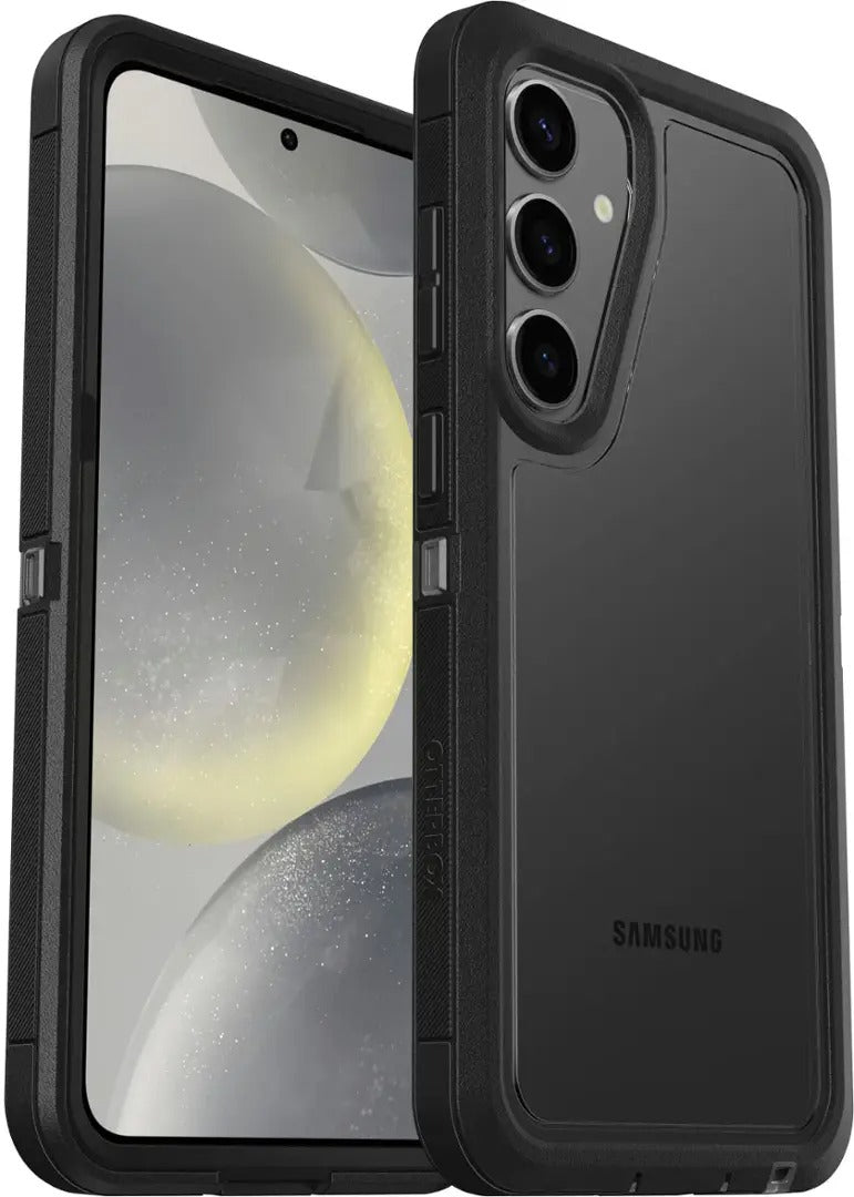 OtterBox DEFENDER SERIES XT Clear Case for Samsung Galaxy S24+ - Dark Side (New)