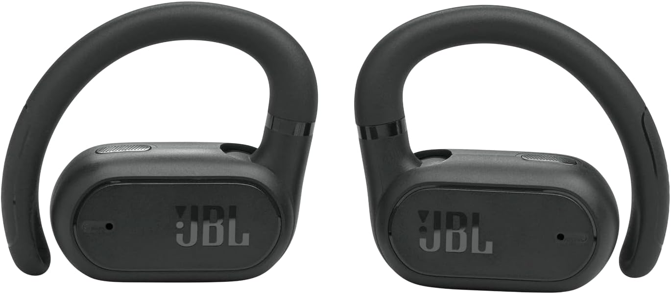 JBL SoundGear Sense Hybrid Open-Ear Headphones w/ Detachable Neckband - Black (Renewed)