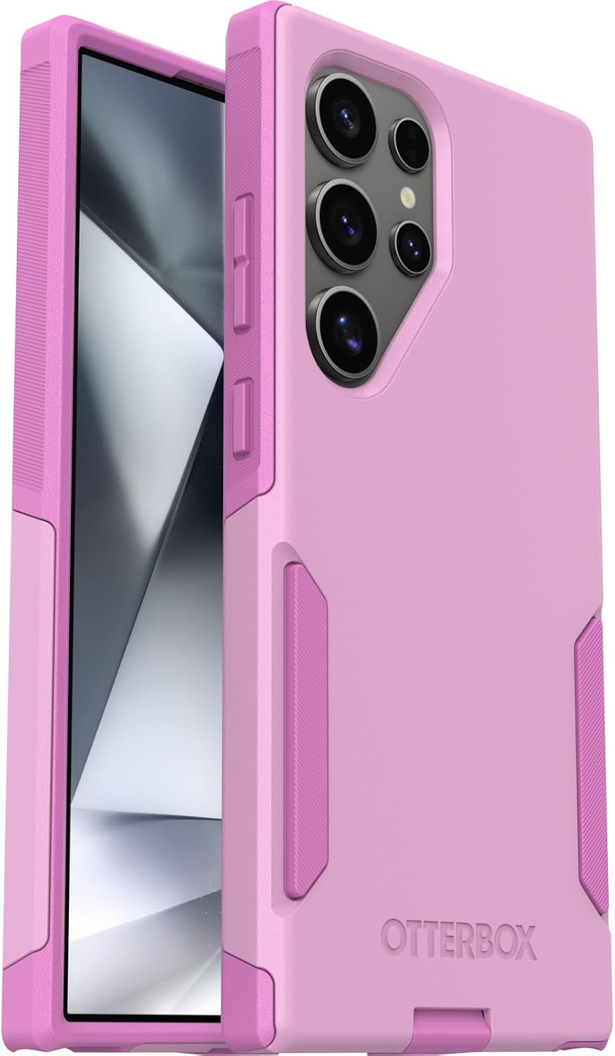 OtterBox COMMUTER SERIES Case for Galaxy S24 Ultra - Run Wildflower (Pink) (New)
