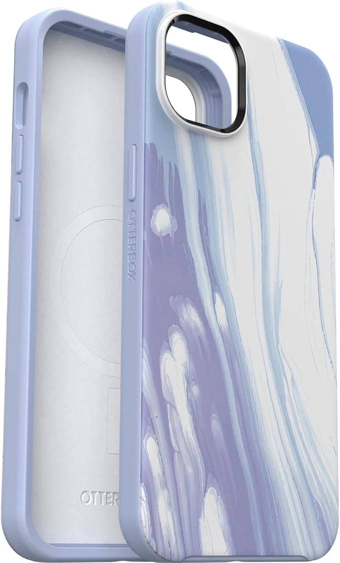 OtterBox SYMMETRY SERIES+  Case for iPhone 14 Plus - Running Water (Blue) (Certified Refurbished)