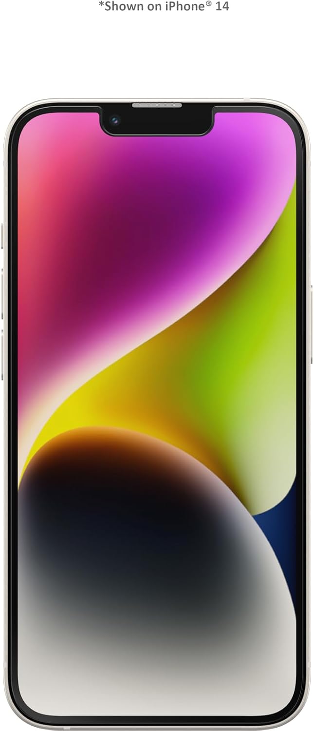 OtterBox Premium Pro Glass Privacy Guard Screen Protector for iPhone 15 - Clear (New)