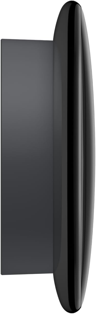 Google Nest Thermostat (4th Gen) + Temp Sensor (2nd Gen) - Polished Obsidian (Renewed)