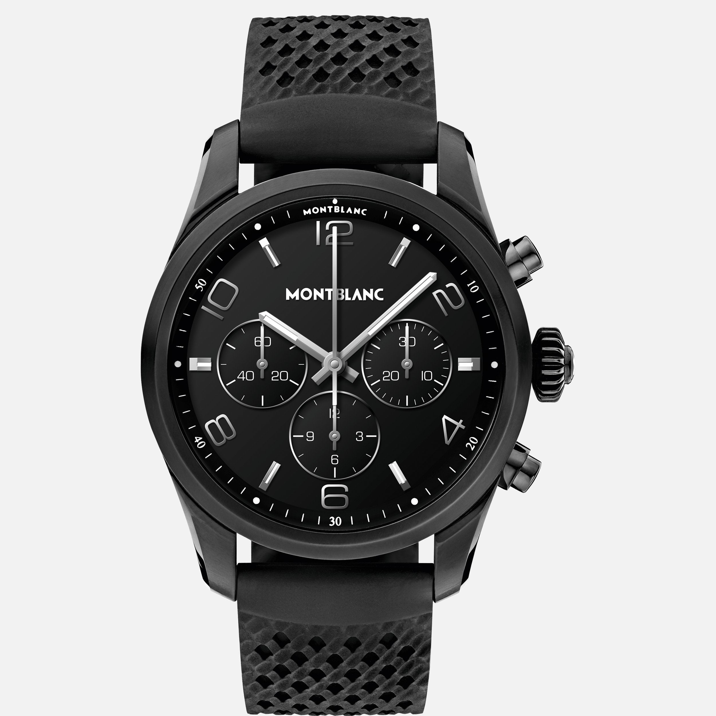 Montblanc Summit 2+ (Wifi + LTE Unlocked) Black Rubber Strap Smartwatch (New)