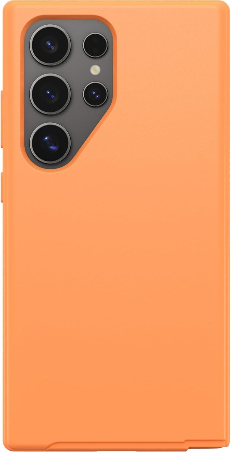 OtterBox SYMMETRY SERIES Case for Samsung Galaxy S24 Ultra - Sunstone (Orange) (Renewed)